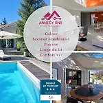 Maison Provins, Piscine, Calme, Famille آنسي